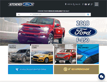 Tablet Screenshot of kitchenerford.com